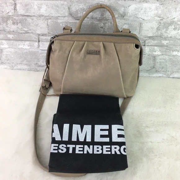 NWT Aimee Kestenberg Good Vibes Leather Crossbody - Picture 12 of 12